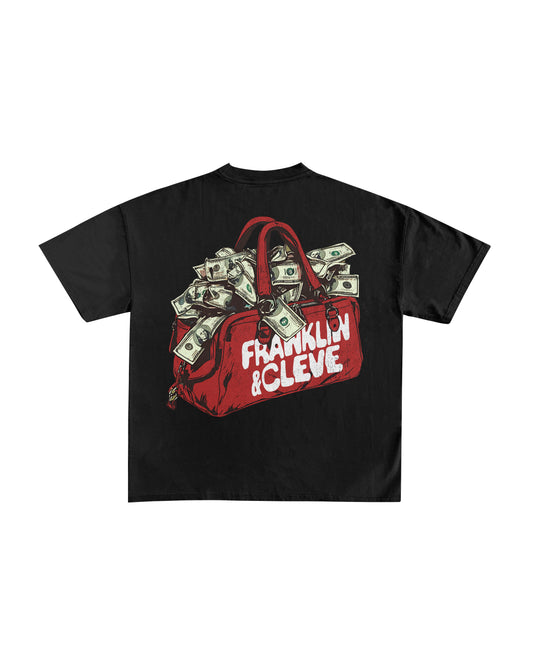 Franklin & Cleve Money in the bag tee black