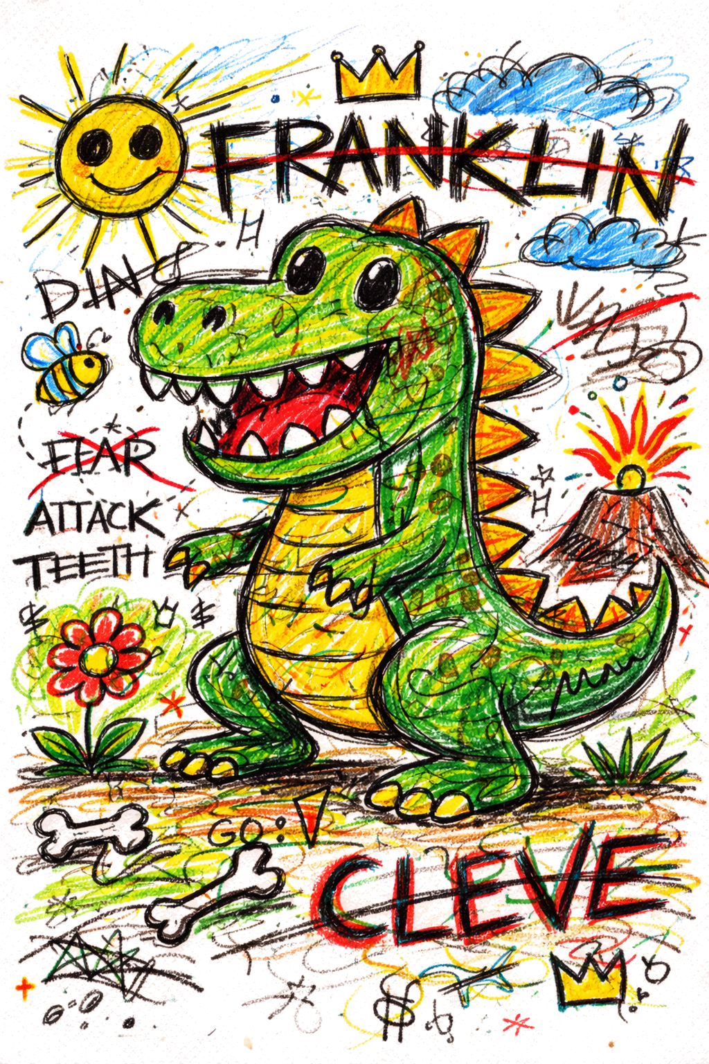 Dino tee